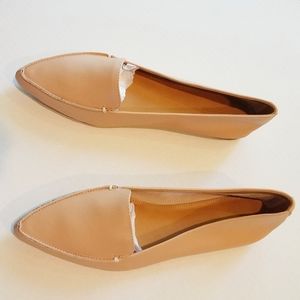 NIB J. Crew Edie Leather Loafers | 9.5 Warm Beige